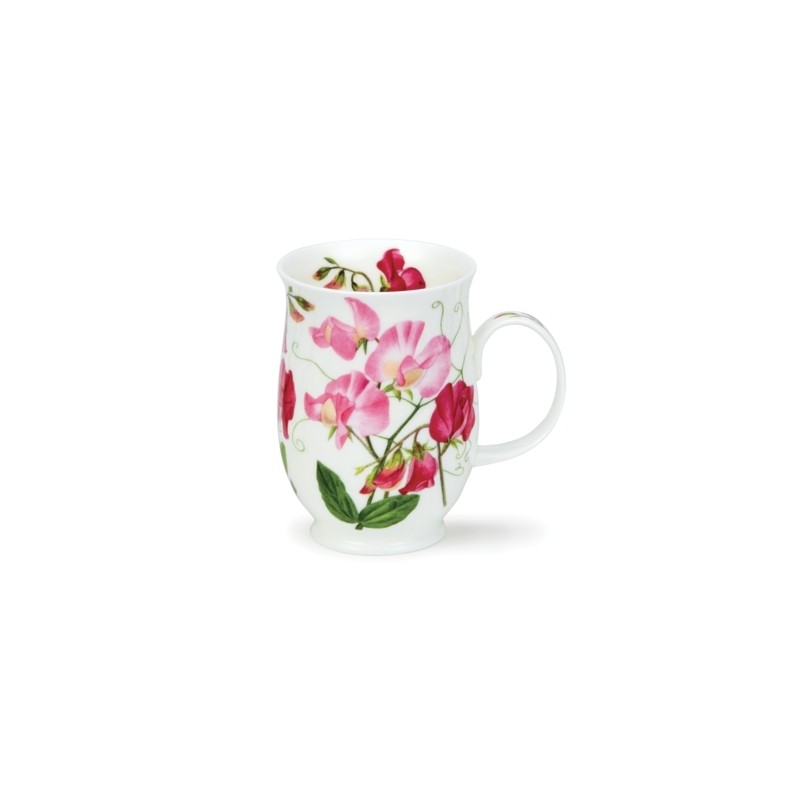 Mug Suffolk 0.31L Dunoon - Sweet Peas L/Pink