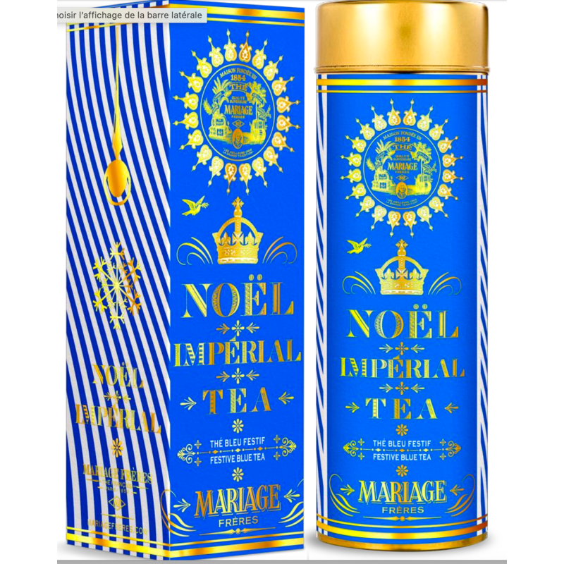 NOEL IMPERIAL - ROYAL FAIRY TEAS’® BLUE TEA COLLECTION OF TEAS WITH FESTIVE FLAVOURS