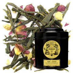 PARIS-MARAIS® Green tea - Jardin Premier* lemony note & pink ginger - 100g tin