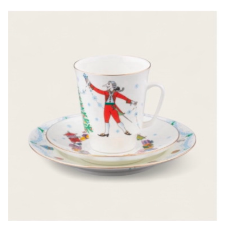 Tasse - Collection Ballet (3 pces)- Casse-noisette - Porcelaine de St Petersbourog