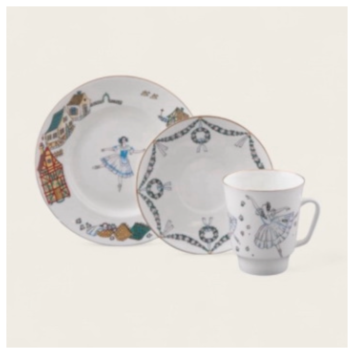 Tazza - Collezione Balletto (3 pz.) - Giselle - Porcellana di San Pietroburgo