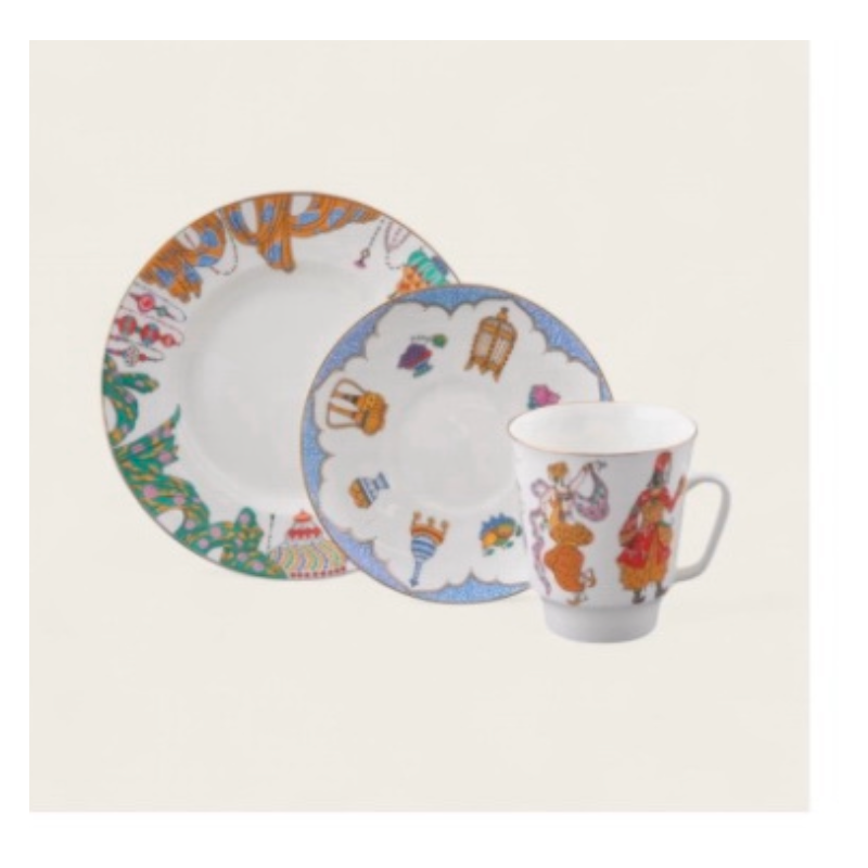 Tasse - Kollektion Ballett (3-tlg.) - Scheherazade - Porzellan aus St. Petersburg
