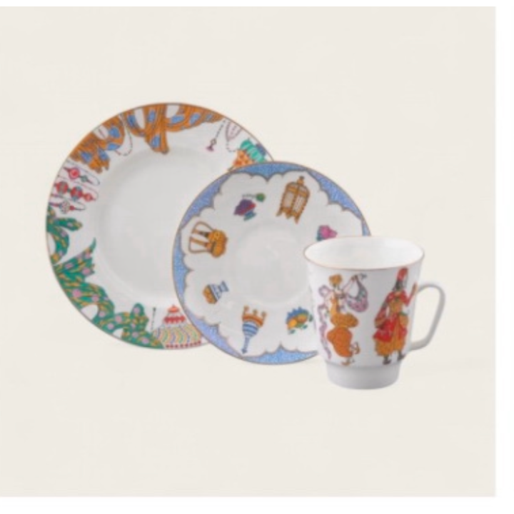 Cup - Ballet Collection (3 pcs) - Scheherazade - St Petersburg porcelain