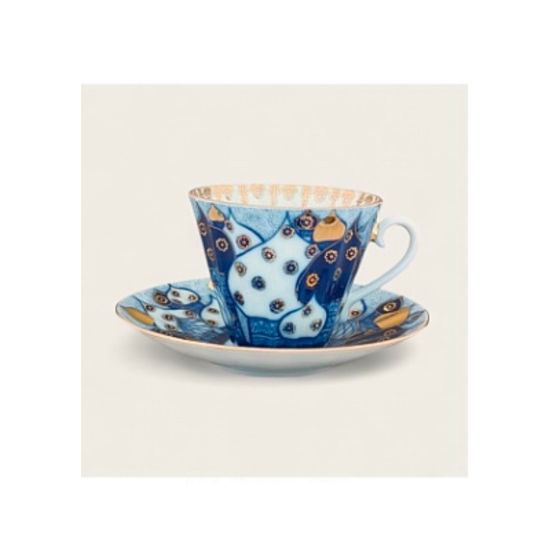 Tasse Radial Dom  Porcelaine de St Petersbourg
