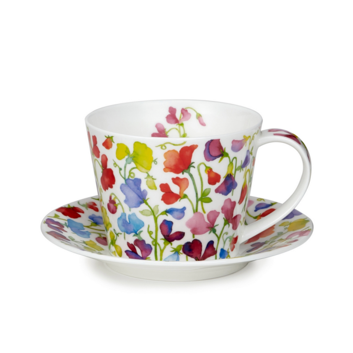 Tazza/piattino Isley 0,35 L Dunoon - Floral Fiesta