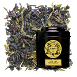 THÉ AU TIBET® Thé noir soyeux parfumé goût fleuri - Jardin Premier* - Boite de 100g