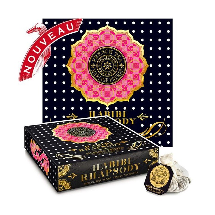 Thé blanc Habibi Rhapsody® - Boîte de 30 mousselines