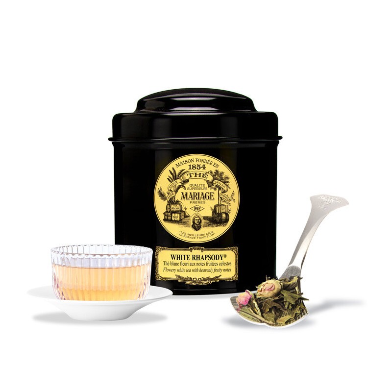 White tea WHITE RHAPSODY - Floral white tea with heavenly fruity notes
