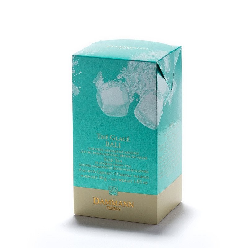ICED TEA BALI - BOX OF 6 TEA BAGS - DAMMANN FRÈRES