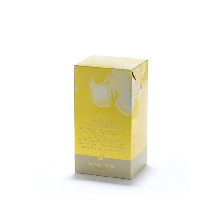 THÉ GLACÉ ENJOY SUMMER - BOÎTE DE 6 SACHETS - DAMMANN FRÈRES