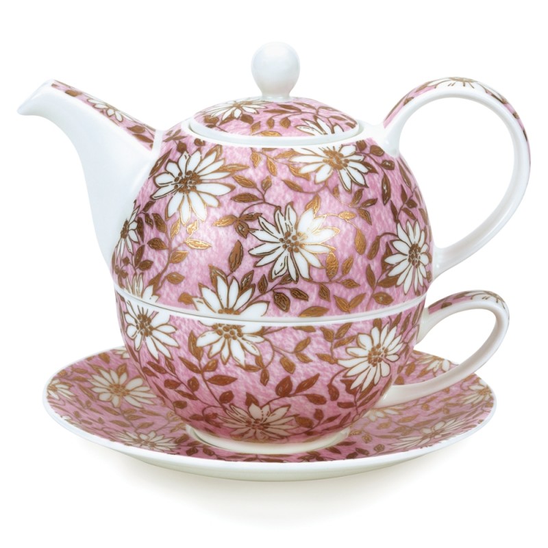 Dunoon tea for one Teapot - Nuovo Pink