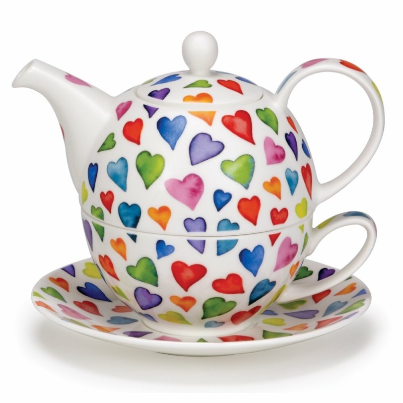 Teiera Dunoon tea for one - Warm Hearts