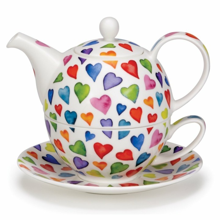 Théière Dunoon tea for one - Warm Hearts