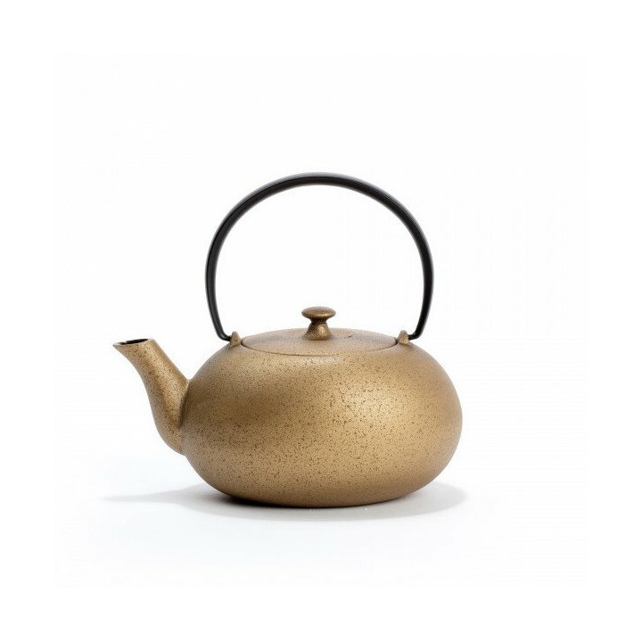 JAPANESE CAST-IRON TEAPOT - FUKU 0.55L - GOLD