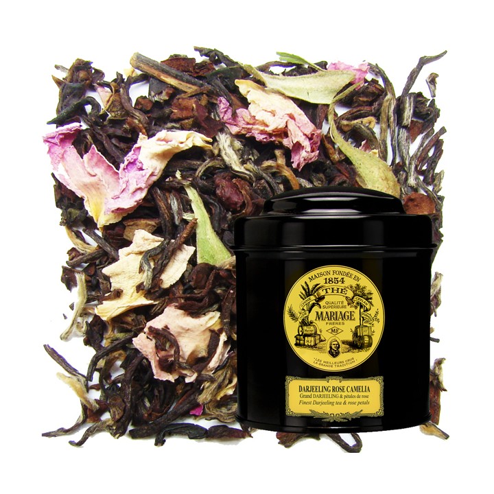 BLACK TEA DARJEELING ROSE CAMÉLIA™ - Tin 100g