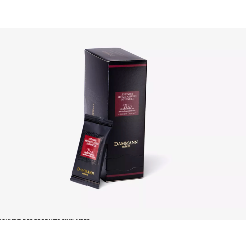 TÈ NERO VANIGLIA BIO