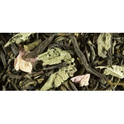 THÉ VERT - PECHE-VERVEINE