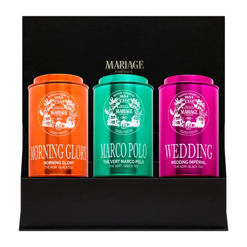 Coffret FORCE MAJEURE® - 3 boîtes de thés assortis