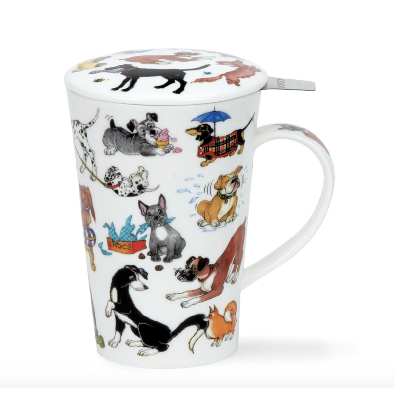 Shetland Mug with built-in infuser - Barking Mad