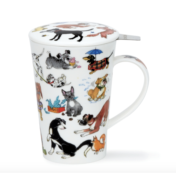 Mug Shetland avec infuseur intégré - Barking Mad