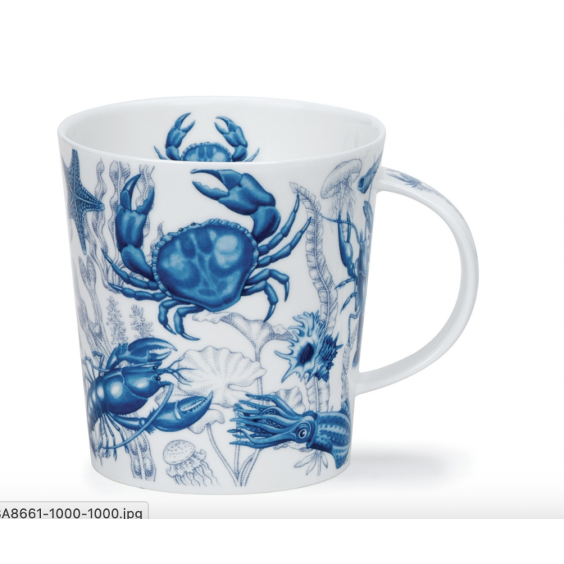 Mug Lomond 0.32 L Dunoon - Blue Ocean - Crab