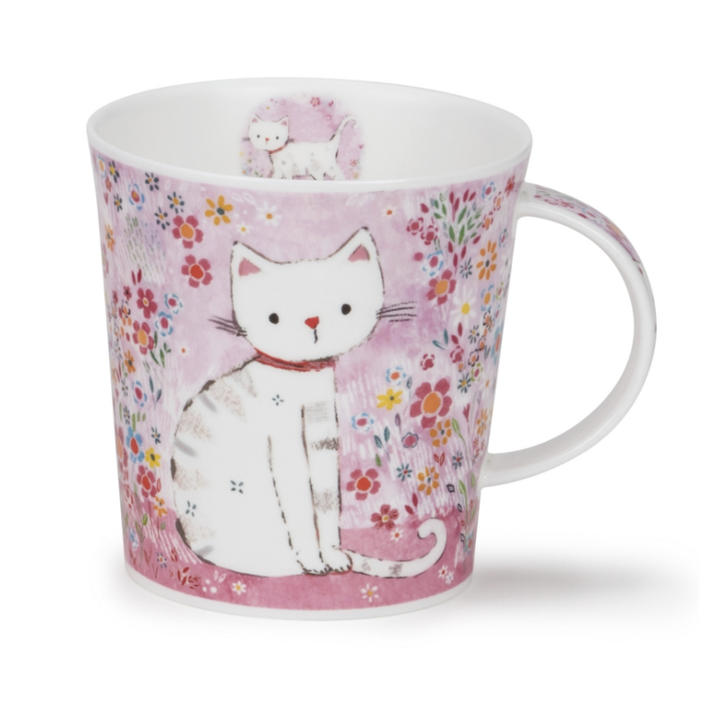 Mug Lomond 0.32 L Dunoon - Joli chat rose