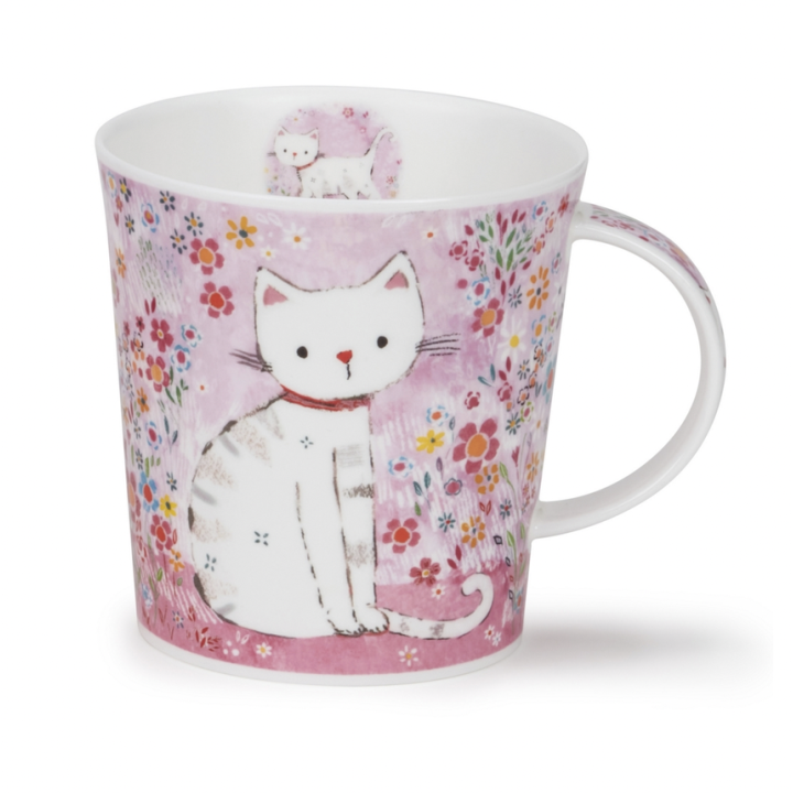 Becher Lomond 0.32 L Dunoon - Hübsche Katze rosa