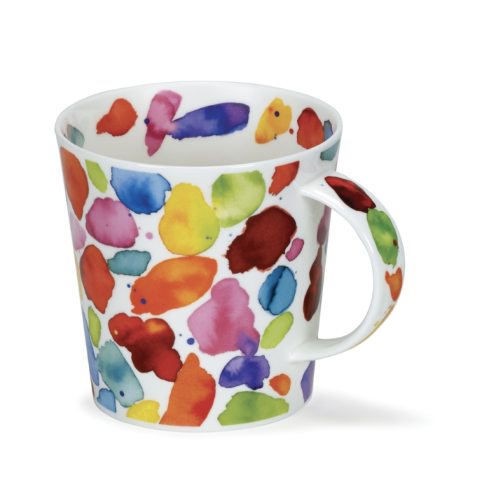 Mug Cairngorm 0,48 L Dunoon - Blobs ! rosso
