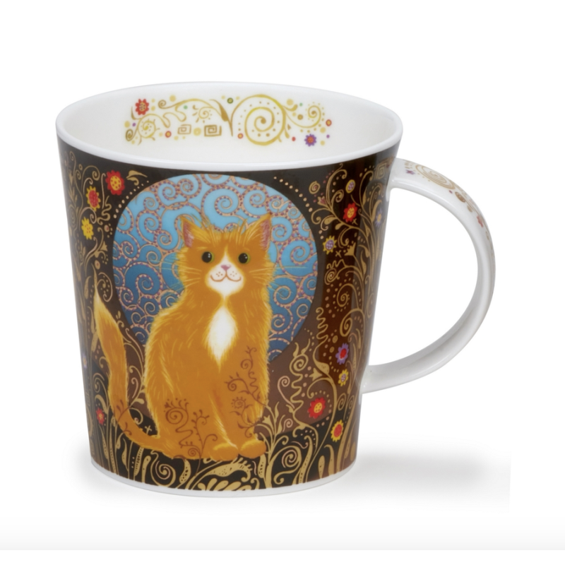 Becher Cairngorm 0,48 L Dunoon - Himmlische Katzen - Ingwer