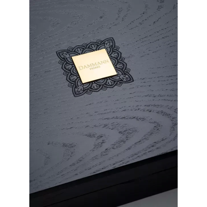 COFFRET BOIS NOIR  POUR 48 SACHETS - VIDE