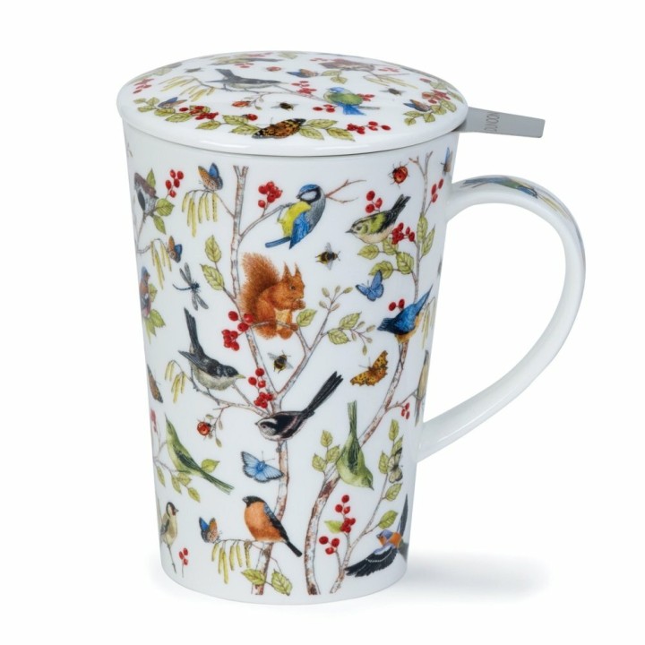 Mug with built-in infuser Dunoon Shetland - Secret Wood