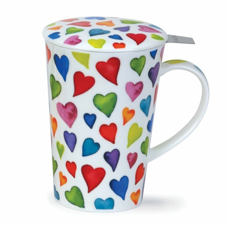 Mug with built-in infuser Dunoon Shetland - Warm Hearts