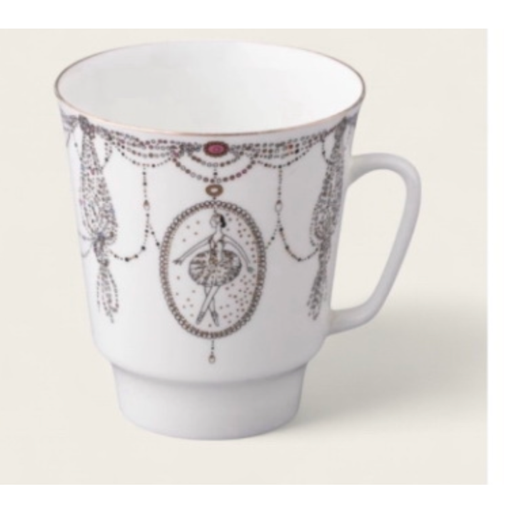 Tasse - Kollektion Ballett (3-tlg.) - Schwanensee - Porzellan aus St. Petersburg
