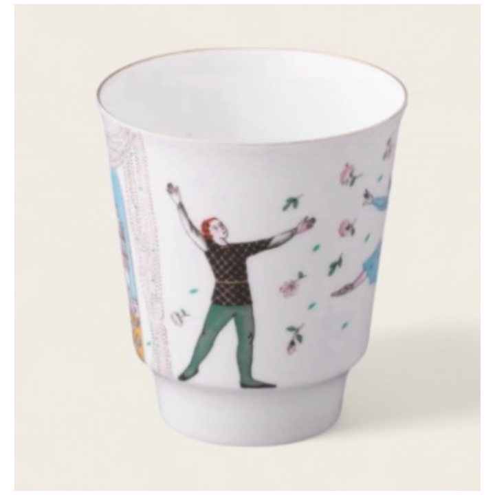Tazza - Collezione Balletto (3 pz.) - Romeo e Giulietta - Porcellana di San Pietroburgo