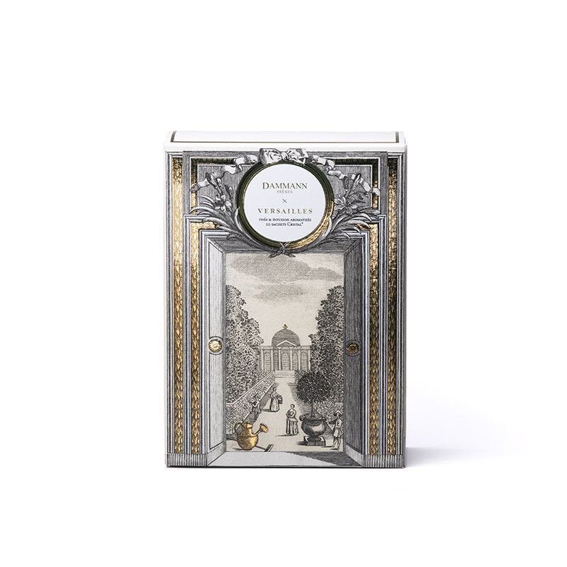 Cofanetto "Versailles" - 20 bustine di tè e tisane aromatizzati