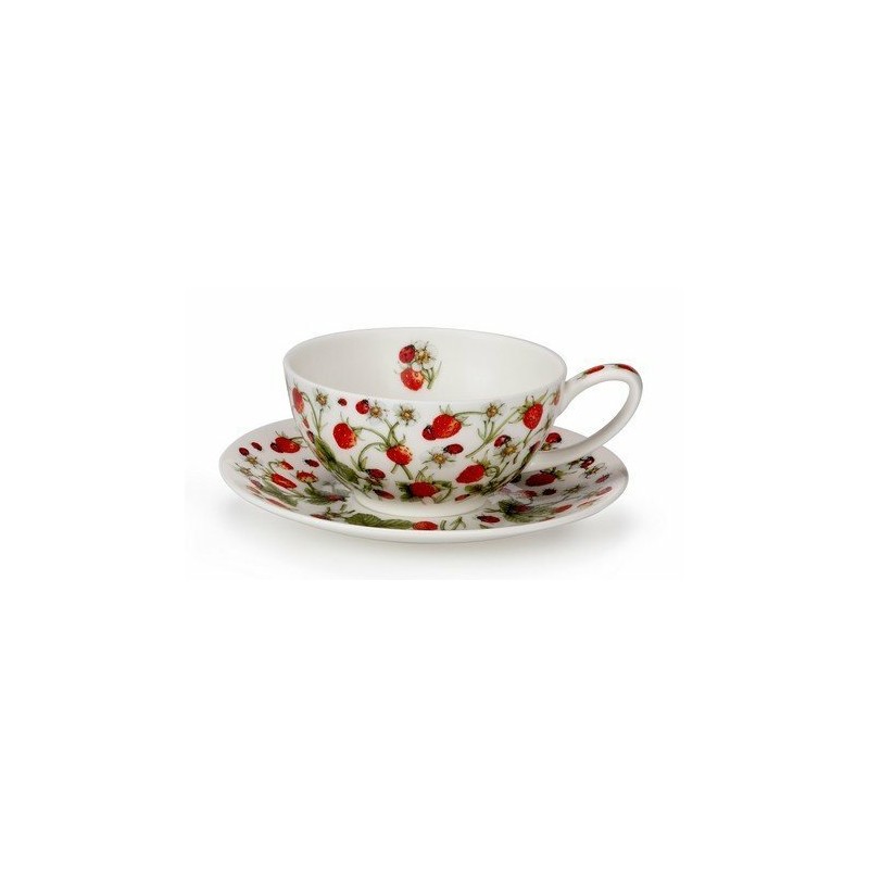 Cup & Saucer Dunoon - Doverdale Strawberry