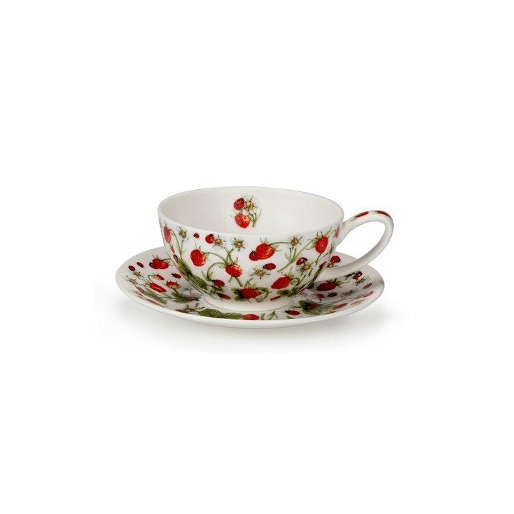 Tasse & Untertasse Dunoon - Doverdale Strawberry