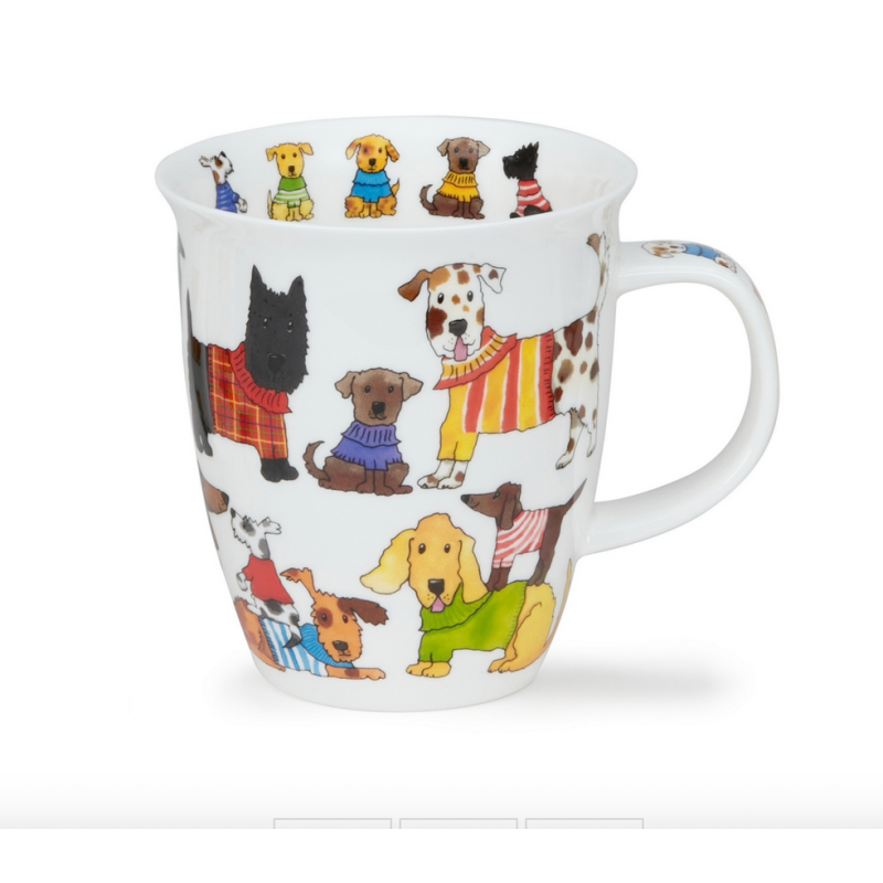 Mug 0,48 L Nevis - Dunoon Knitwits dogs