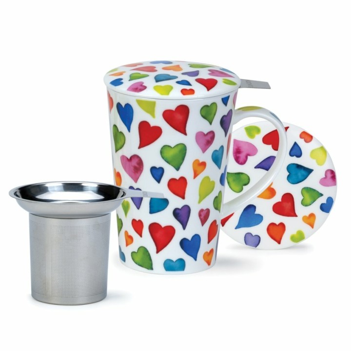 Mug with built-in infuser Dunoon Shetland - Warm Hearts