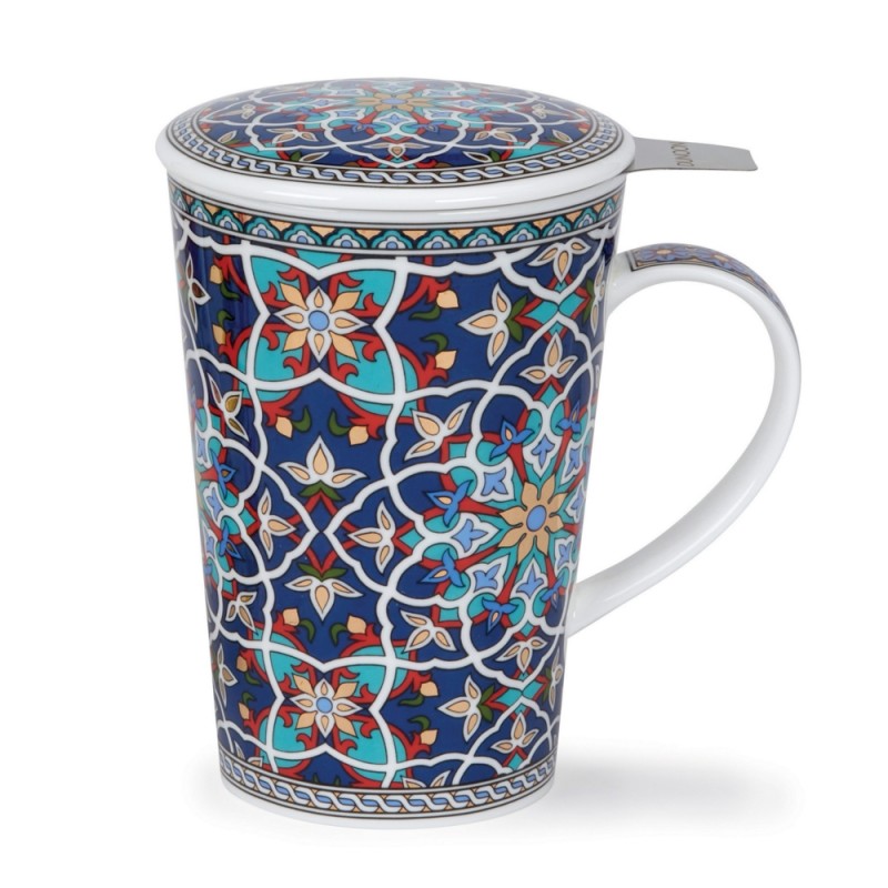 Becher mit integriertem Teesieb und Deckel Dunoon Shetland - Set Sheikh