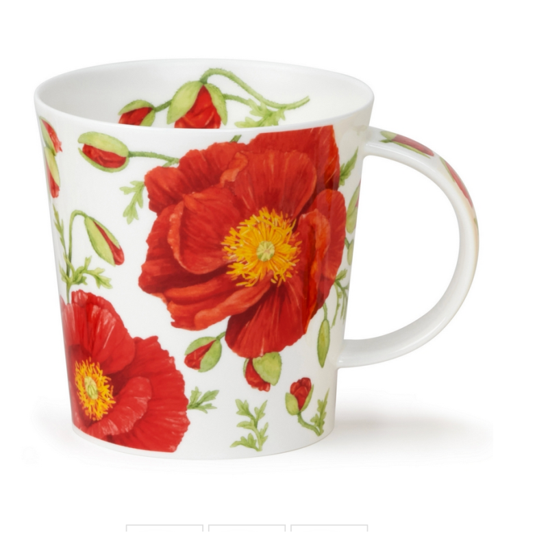 Becher Benmore 0,75 L - Dunoon - Papaver