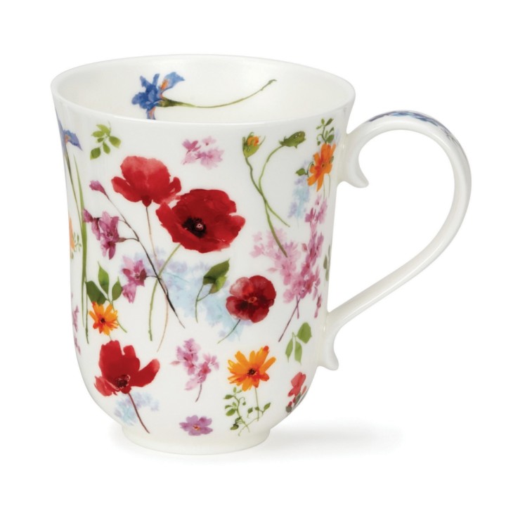 Mug Braemar 0.33L Dunoon - FLEURIE POPPY