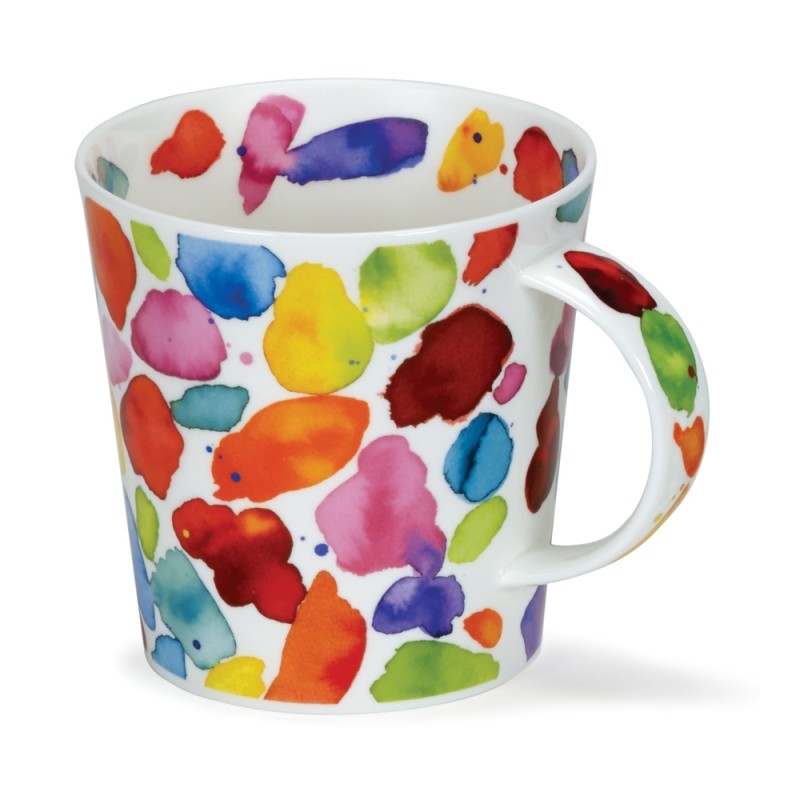 Mug Cairngorm 0.48L Dunoon - Blobs! Red