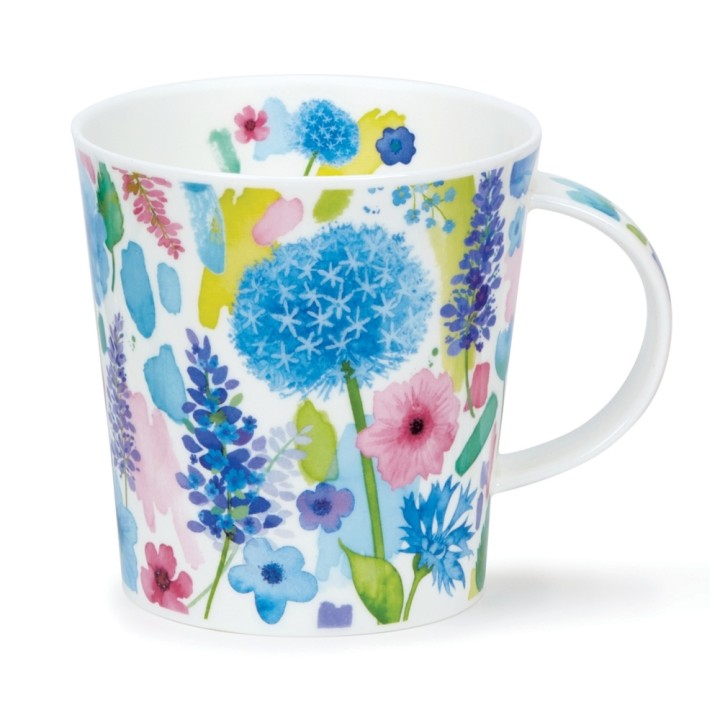 Becher Cairngorm 0.48L Dunoon - Floral Burst Blue