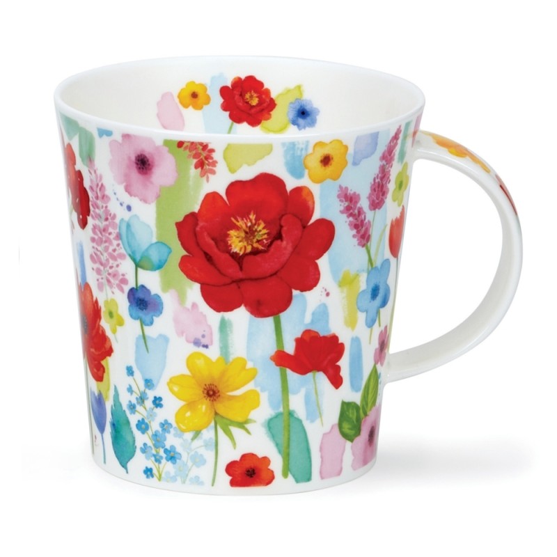 Becher Cairngorm 0.48L Dunoon - Floral Burst Red