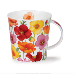 Mug Cairngorm 0,48 l - Dunoon - Floral fiesta Poppy