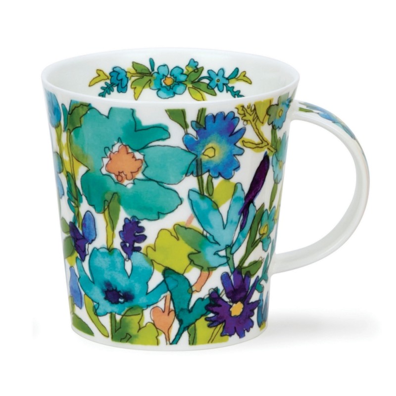 Becher Cairngorm 0.48L Dunoon - Flower Shower Blue