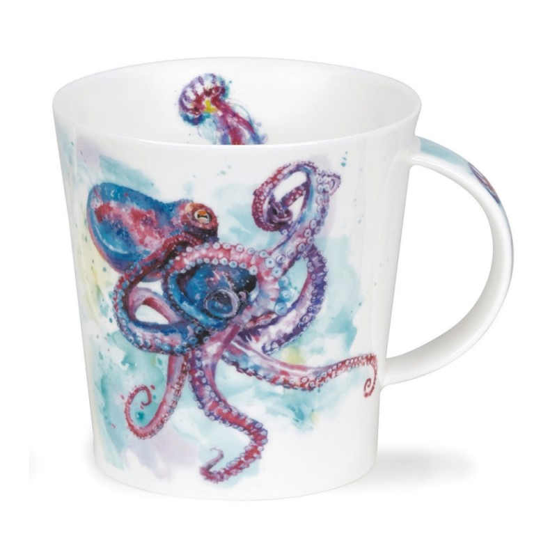 Mug Cairngorm 0.48L Dunoon - MARINE LIFE TENTACLES