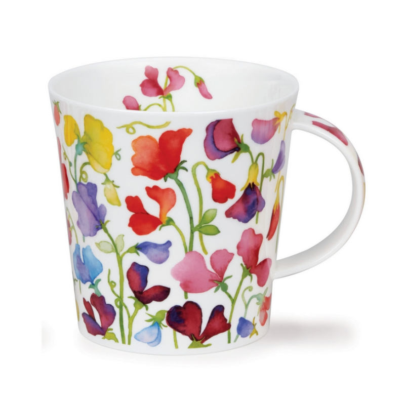 Becher Cairngorn 0,48 L Dunoon - Floral Fiesta Sweet Pees