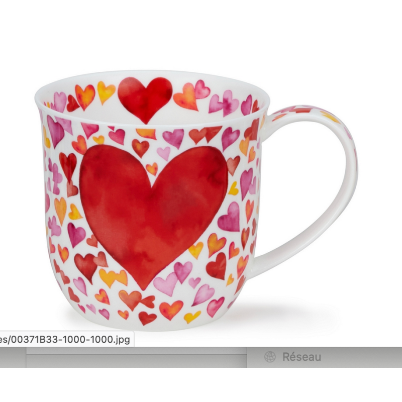 Becher Cumbrae 0,45 L - Dunoon -Big Love Red